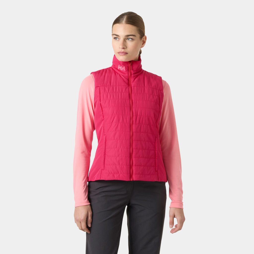 W CREW INSULATOR VEST 20, CRANBERRY, L