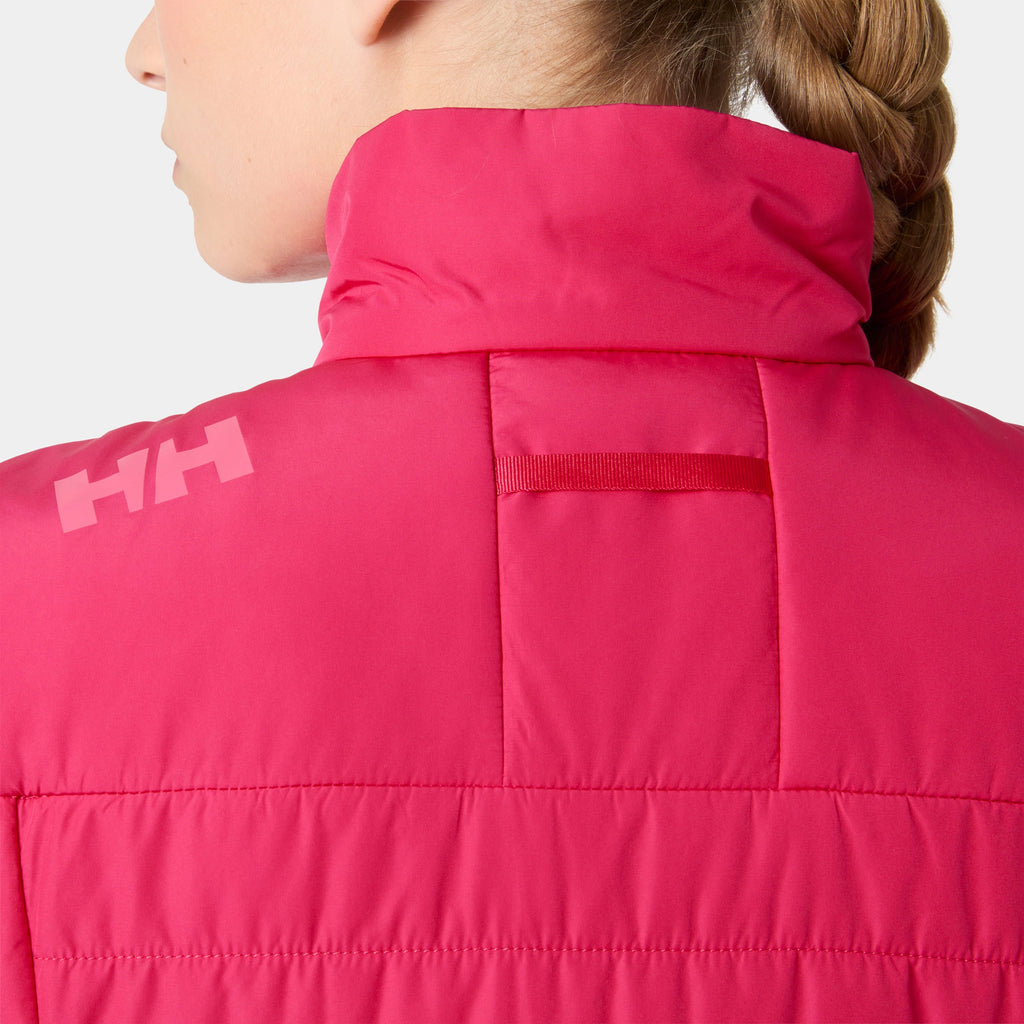 W CREW INSULATOR VEST 20, CRANBERRY, L