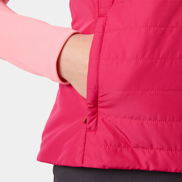 W CREW INSULATOR VEST 20, CRANBERRY, L