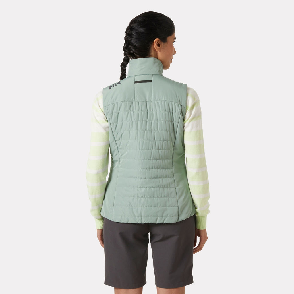 W CREW INSULATOR VEST 20, EUCALYPTUS, S