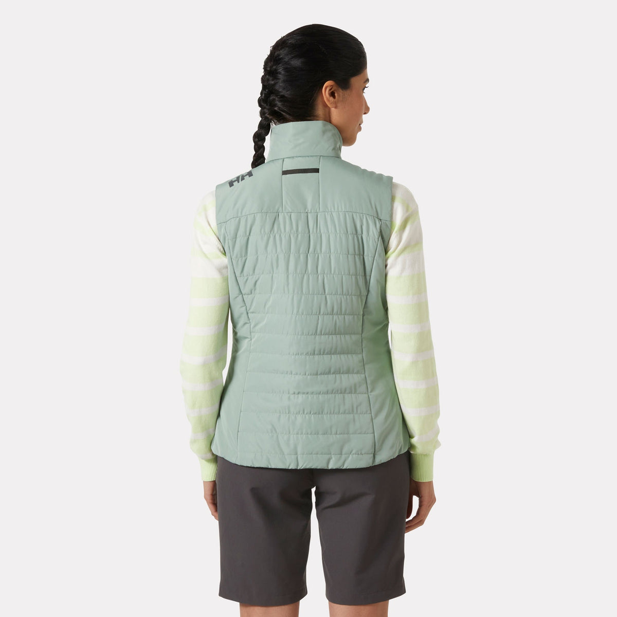 W CREW INSULATOR VEST 20, EUCALYPTUS, S