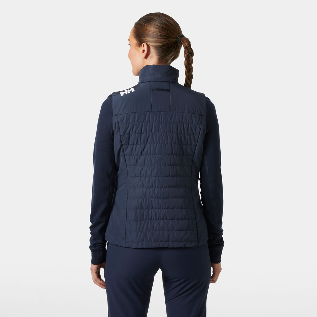 W CREW INSULATOR VEST 20, NAVY, L