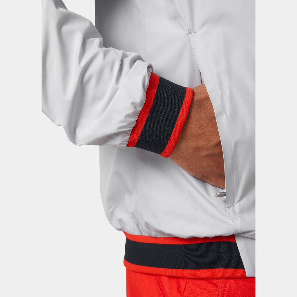 SALT WINDBREAKER JACKET, GREY FOG, XXL