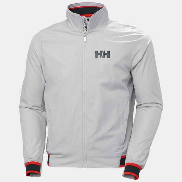 SALT WINDBREAKER JACKET, GREY FOG, XXL