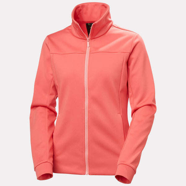 W CREW FLEECE JACKET, SUNSET PINK, L