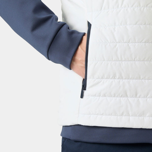 CREW INSULATOR VEST, WHITE, XXL