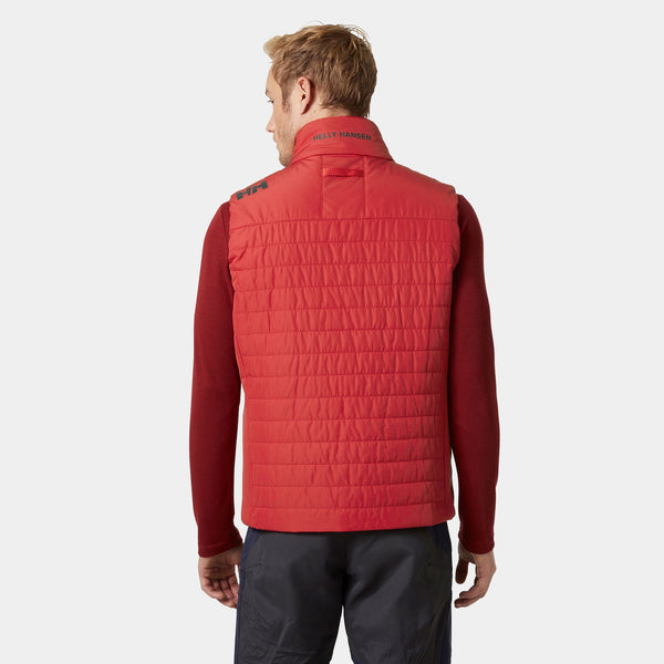 CREW INSULATOR VEST, RED, L