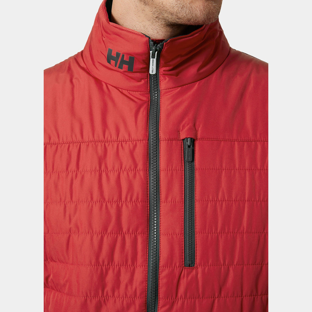 CREW INSULATOR VEST, RED, L
