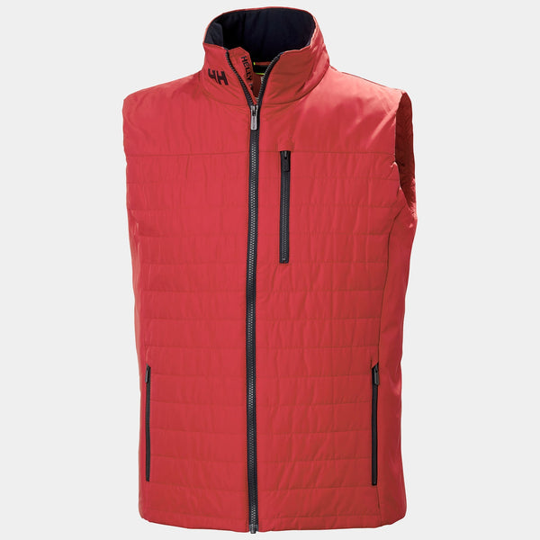 CREW INSULATOR VEST, RED, L