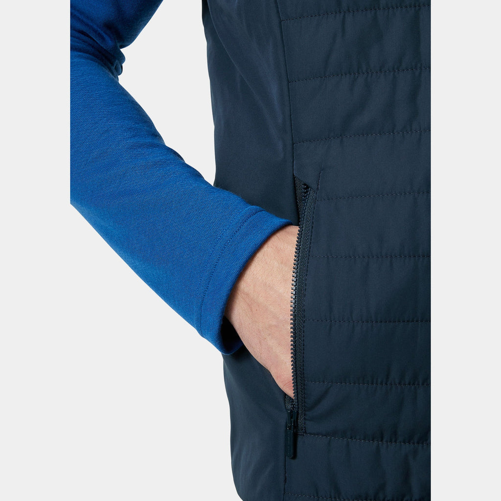 CREW INSULATOR VEST, NAVY, XXL