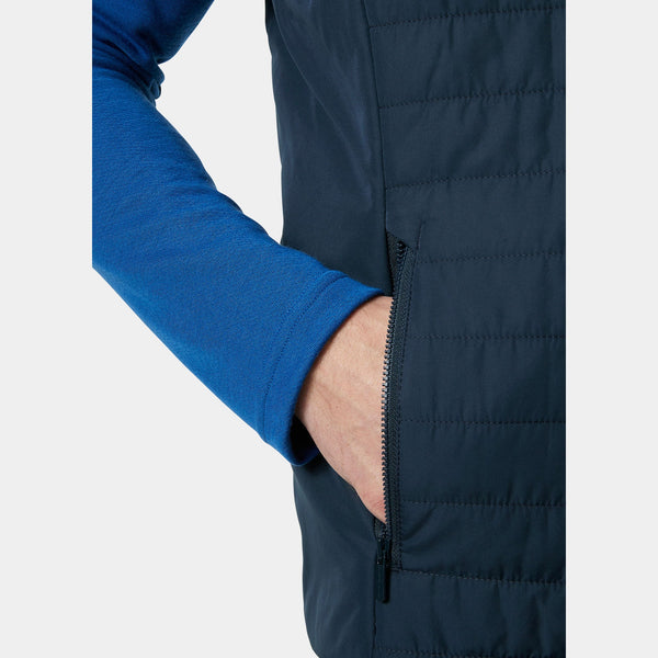CREW INSULATOR VEST, NAVY, XXL