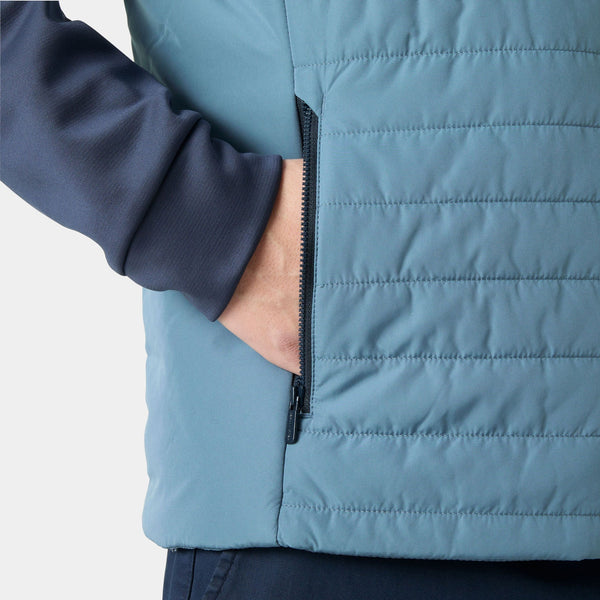 CREW INSULATOR VEST, WASHED NAVY, XXL