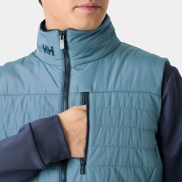 CREW INSULATOR VEST, WASHED NAVY, XXL