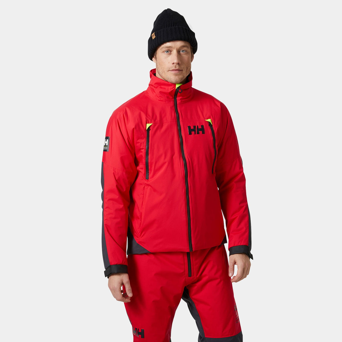 GIR H2FLOW MIDLAYER JACKET, ALERT RED, XXL