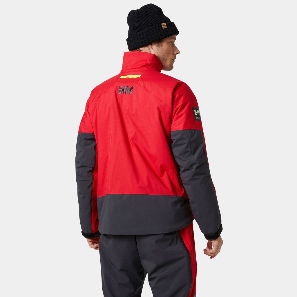 GIR H2FLOW MIDLAYER JACKET, ALERT RED, XXL