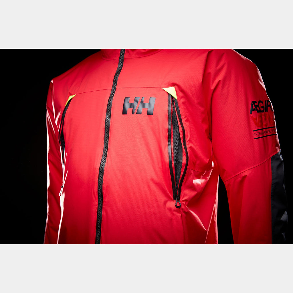 GIR H2FLOW MIDLAYER JACKET, ALERT RED, XXL