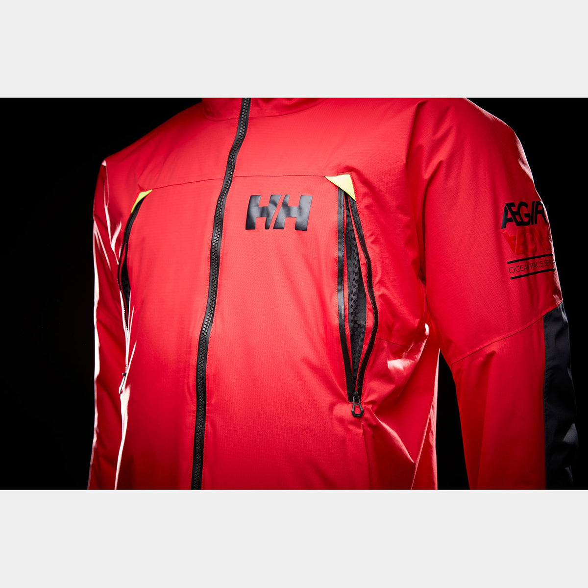 GIR H2FLOW MIDLAYER JACKET, ALERT RED, XXL