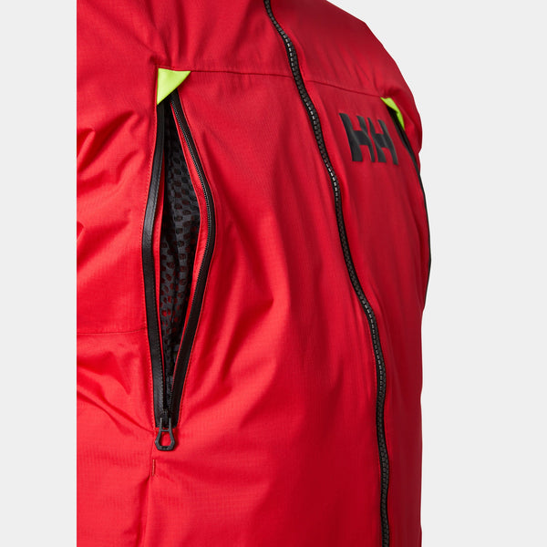 GIR H2FLOW MIDLAYER JACKET, ALERT RED, XXL