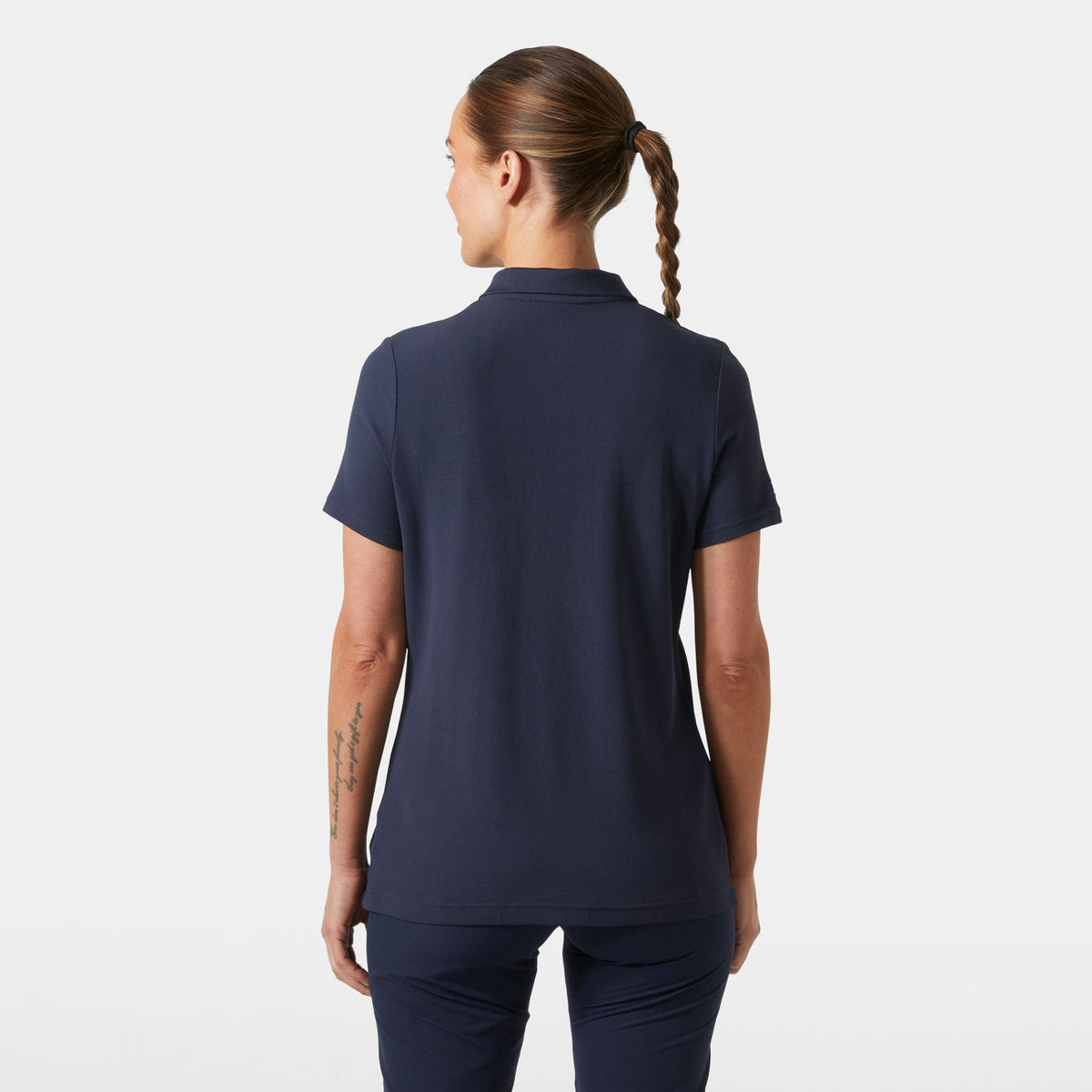 W CREW TECH POLO, NAVY, L