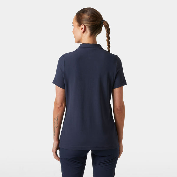 W CREW TECH POLO, NAVY, L
