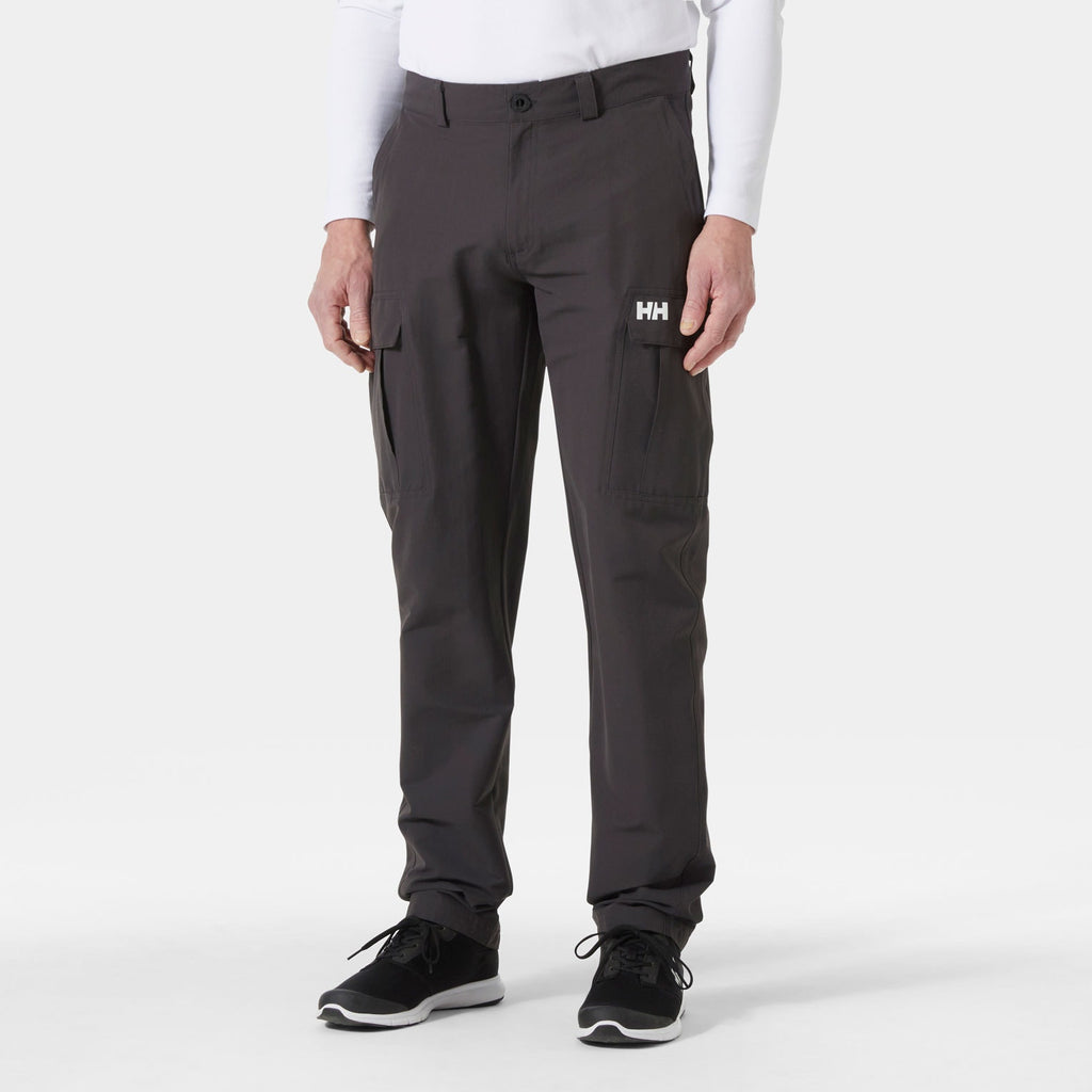 HH QD CARGO PANT, EBONY, 34
