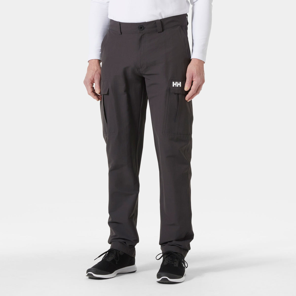 HH QD CARGO PANT, EBONY, 34
