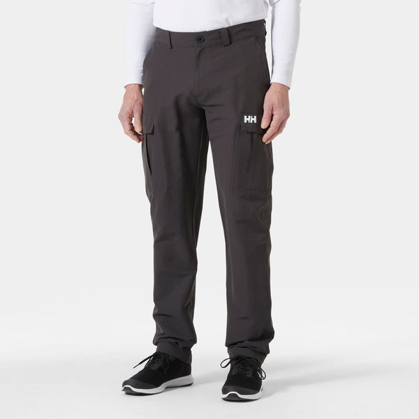 HH QD CARGO PANT, EBONY, 34