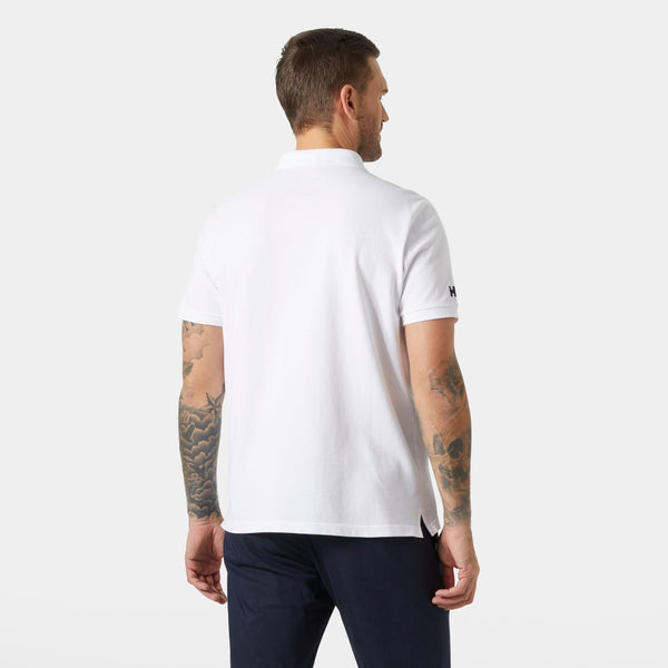 CREW POLO, WHITE, XXL