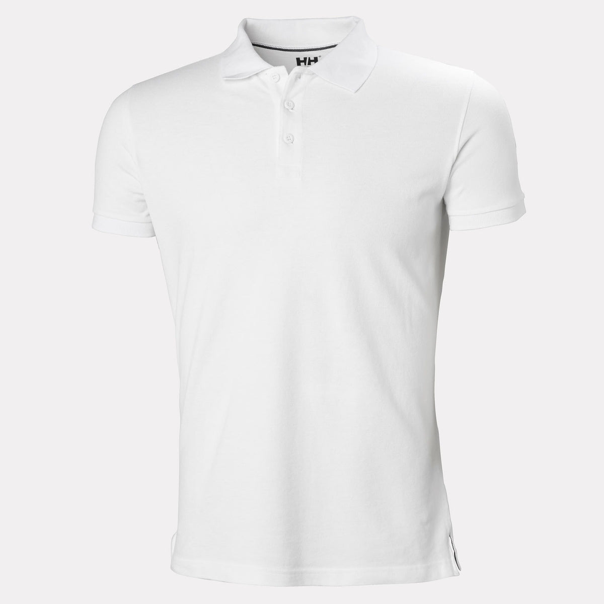 CREW POLO, WHITE, XXL
