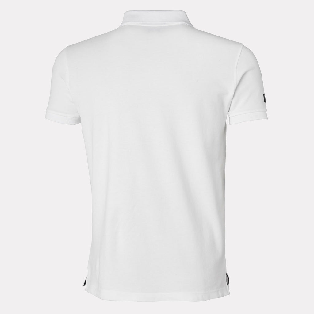 CREW POLO, WHITE, XXL