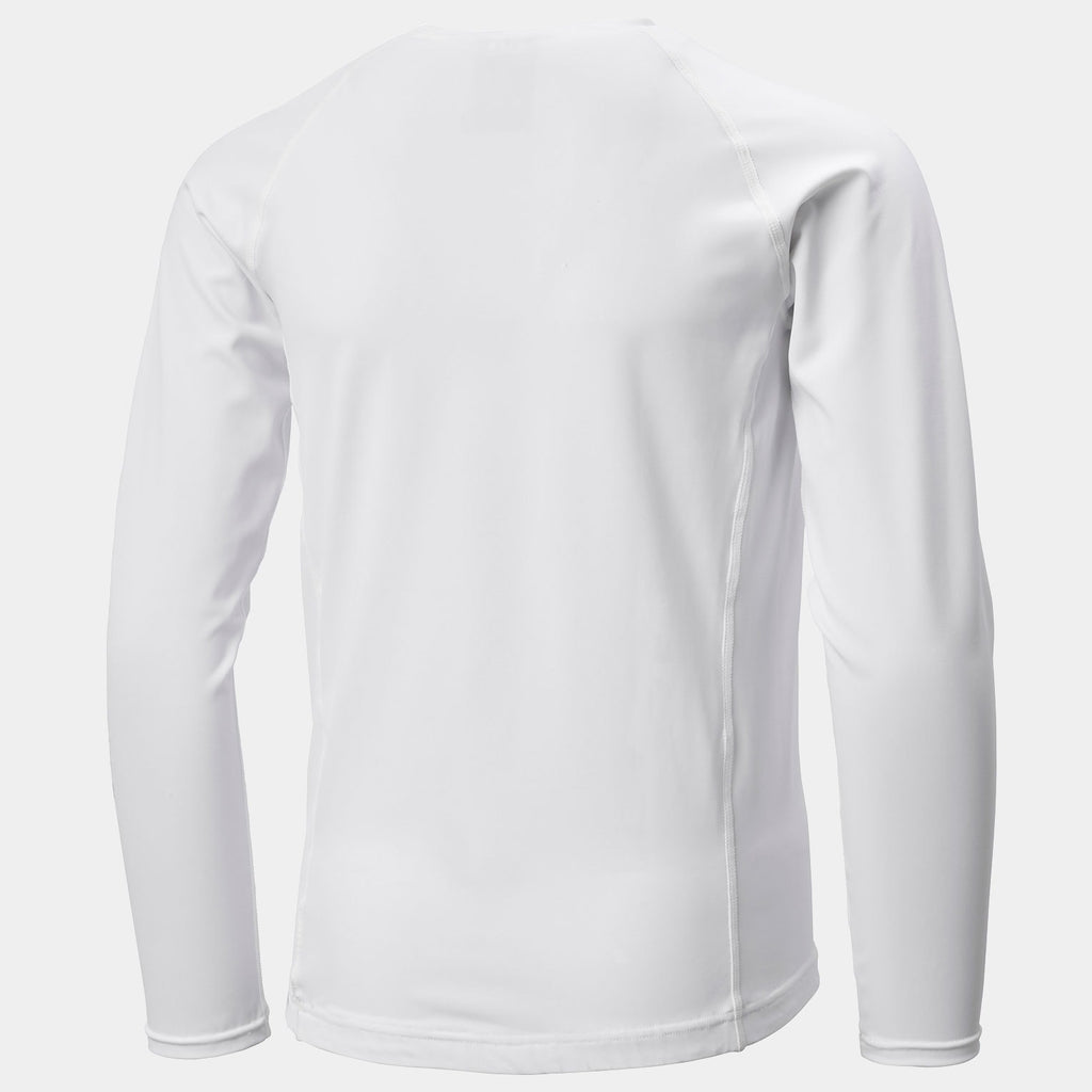 JR WATERWEAR RASHGUARD, WHITE, 128/8