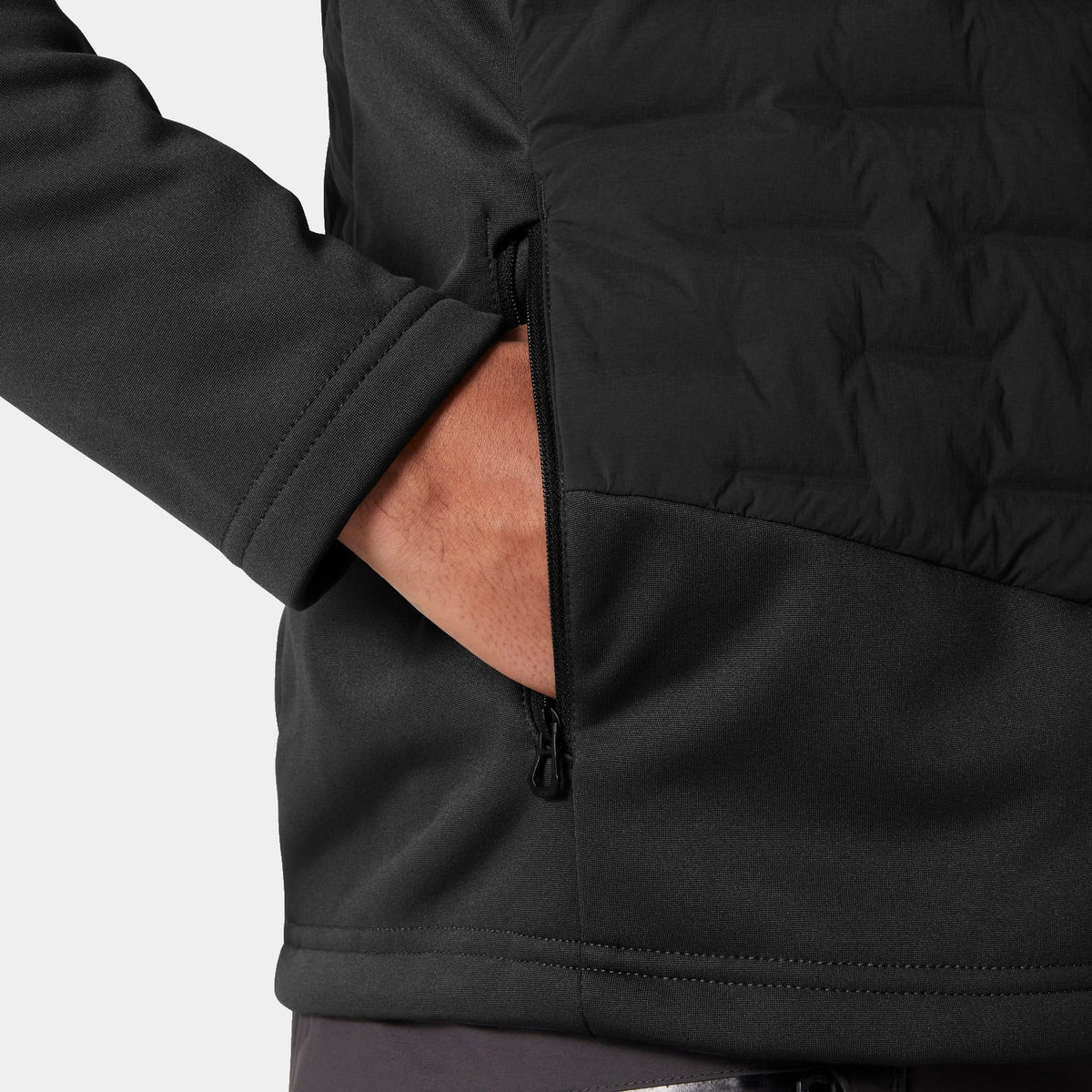 HP HYBRID STRETCH INSULATOR, EBONY, XXL