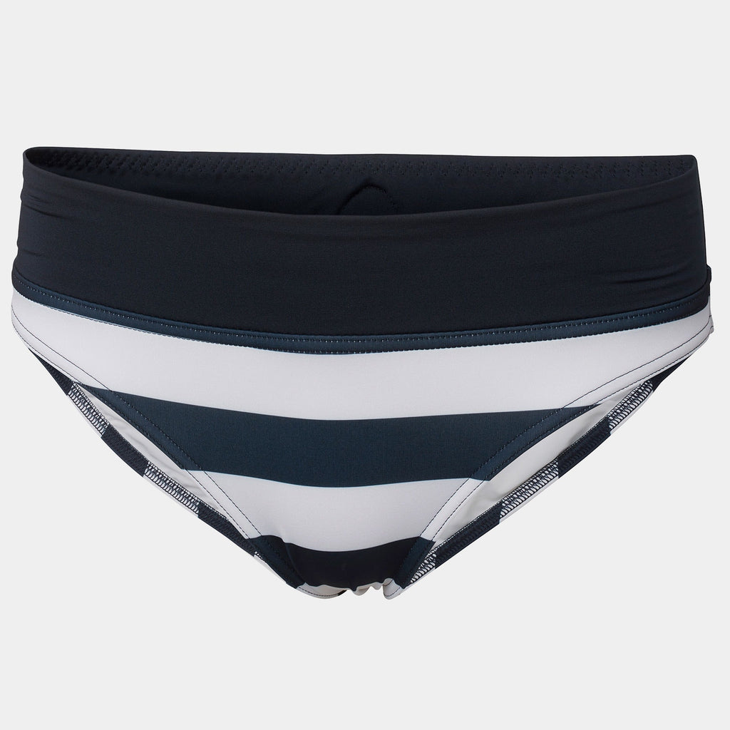 W HP BIKINI BOTTOM, NAVY STRIPE, M