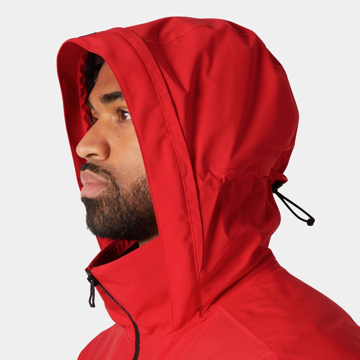 HP RACING HOODED JACKET 20, ALERT RED, M