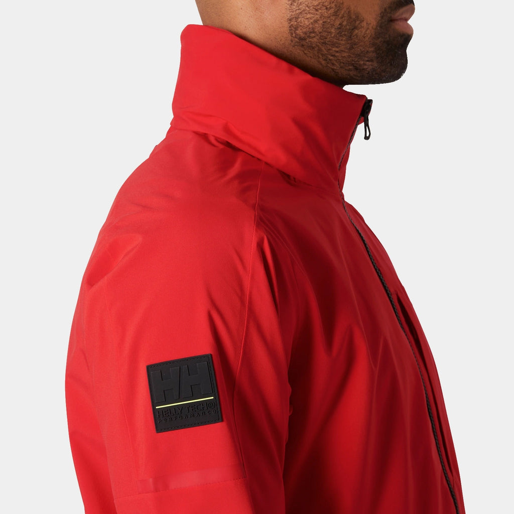 HP RACING HOODED JACKET 20, ALERT RED, M