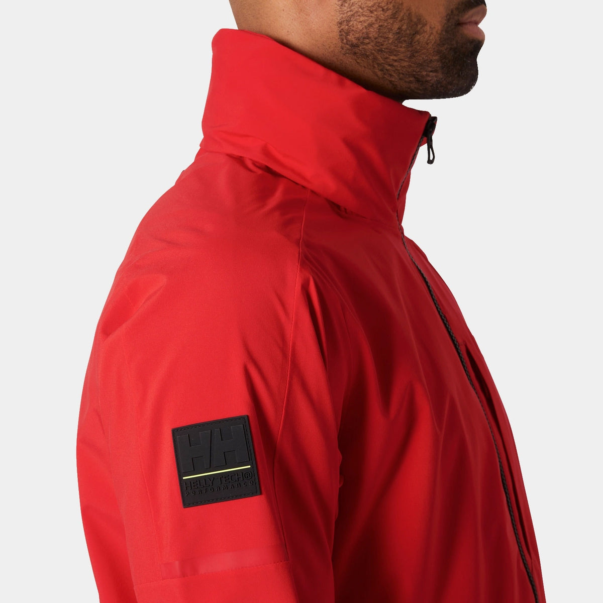 HP RACING HOODED JACKET 20, ALERT RED, M