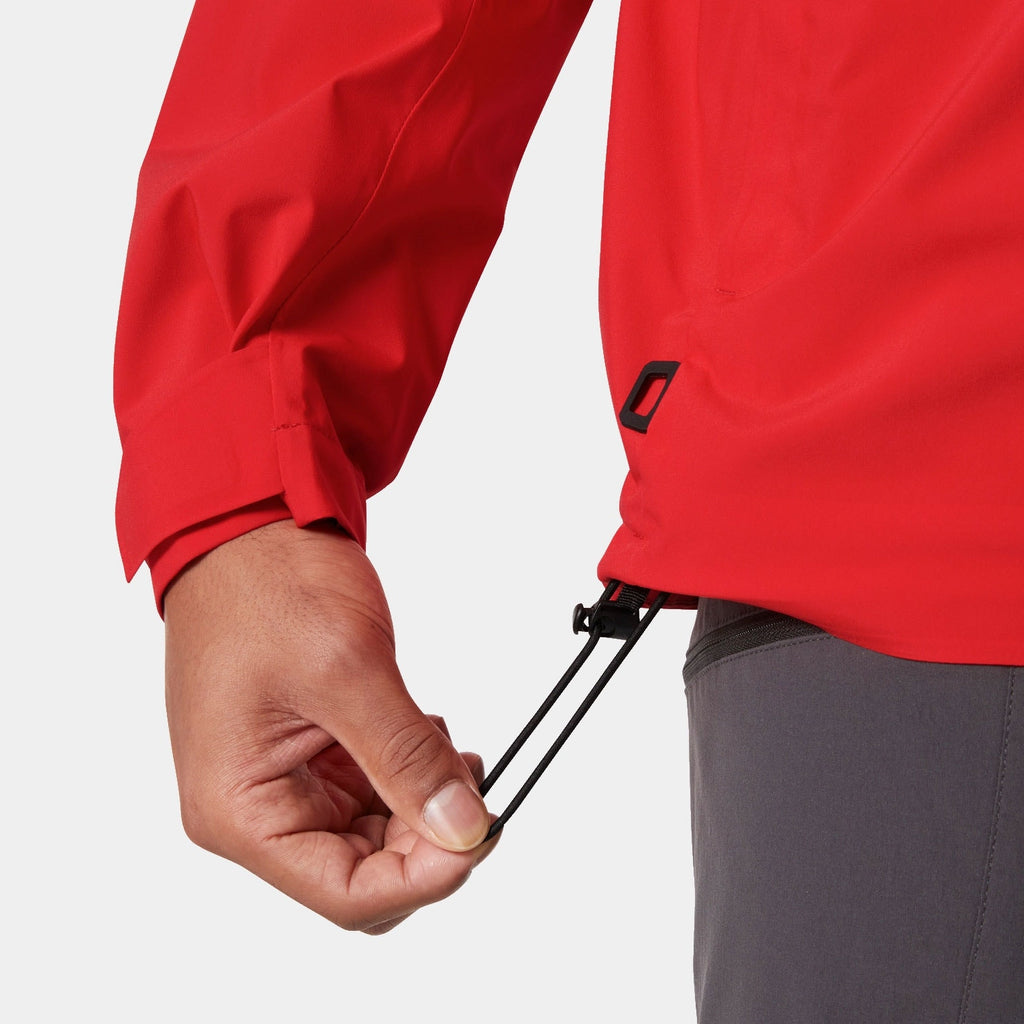 HP RACING HOODED JACKET 20, ALERT RED, M