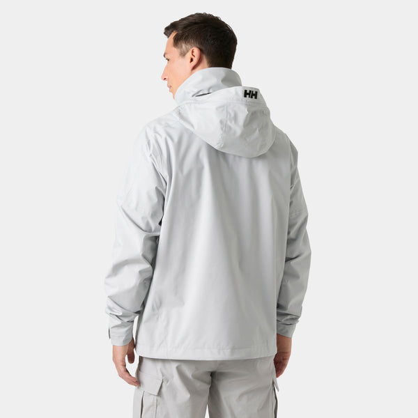 HP RACING HOODED JACKET 20, GREY FOG, M