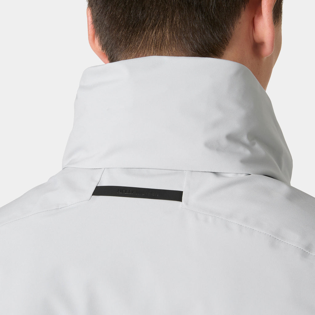 HP RACING HOODED JACKET 20, GREY FOG, M