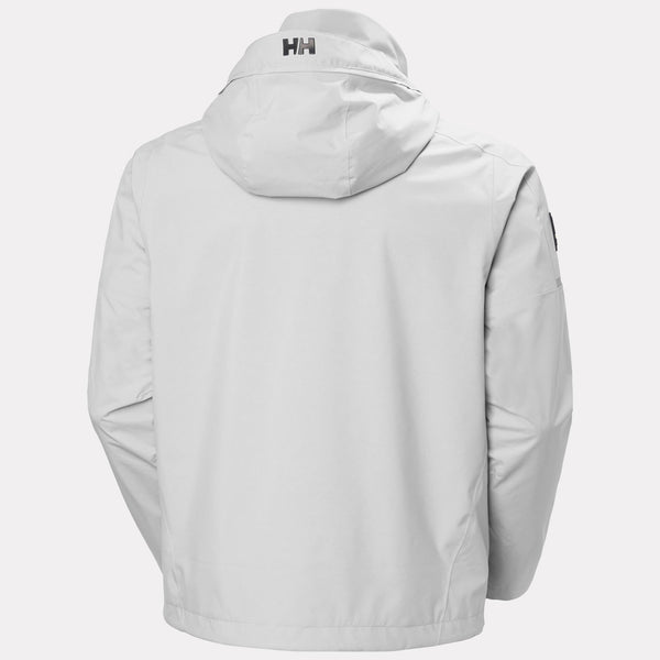 HP RACING HOODED JACKET 20, GREY FOG, M
