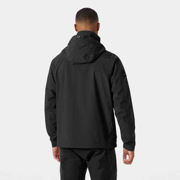 HP RACING HOODED JACKET 20, EBONY, XXL