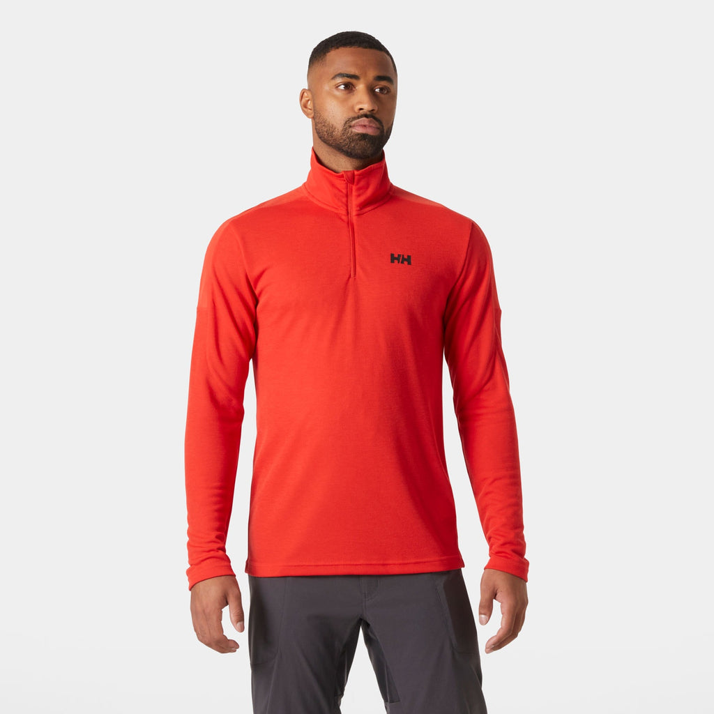 HP 1/2 ZIP PULLOVER 20, ALERT RED, XXL