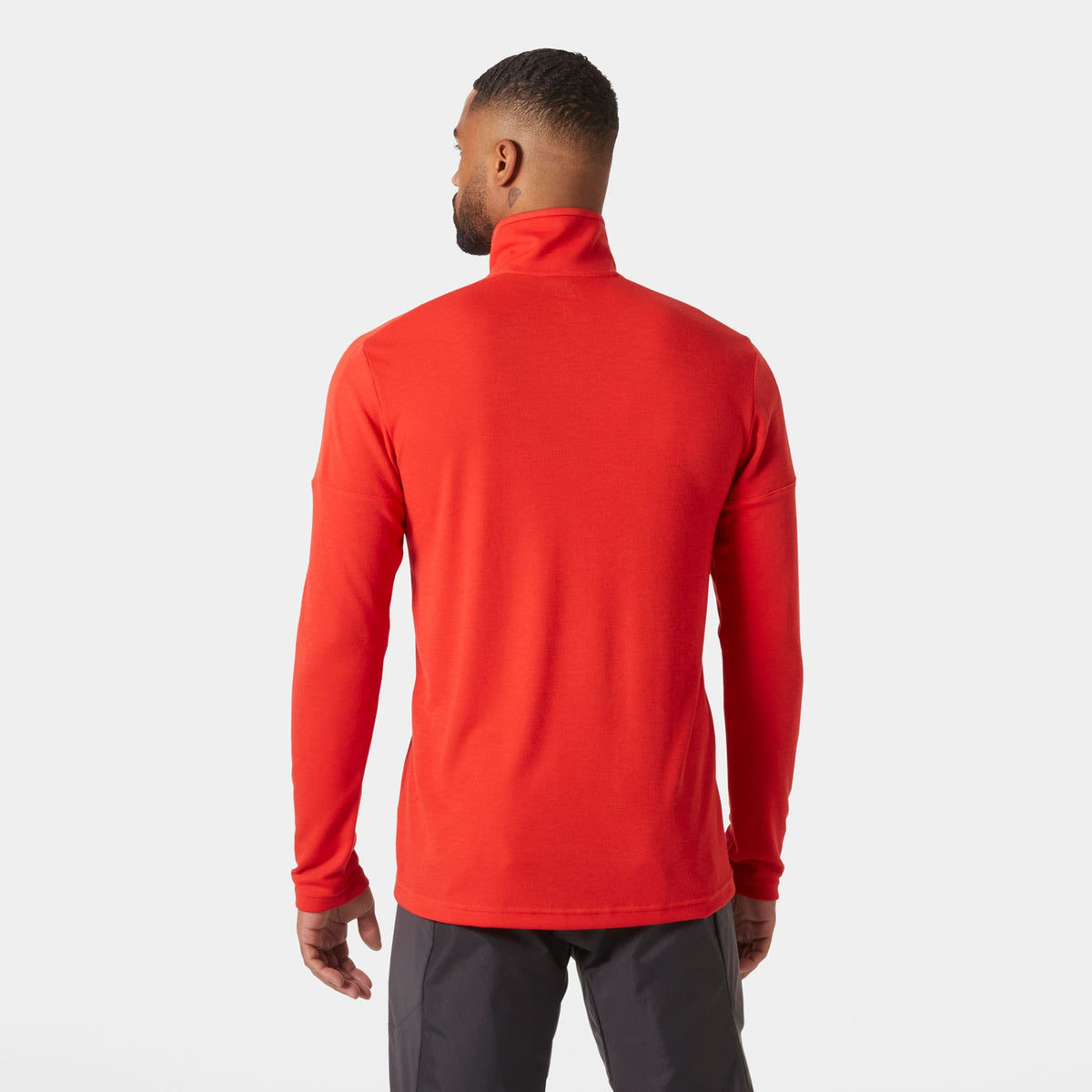 HP 1/2 ZIP PULLOVER 20, ALERT RED, XXL