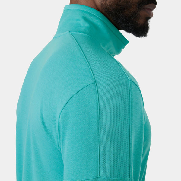 HP 1/2 ZIP PULLOVER 20, DARK MINT, XXL