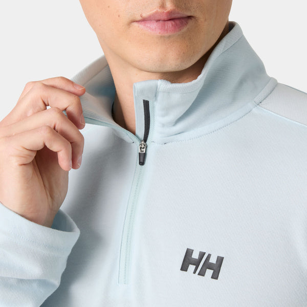 HP 1/2 ZIP PULLOVER 20, BARELY BLUE, XXL