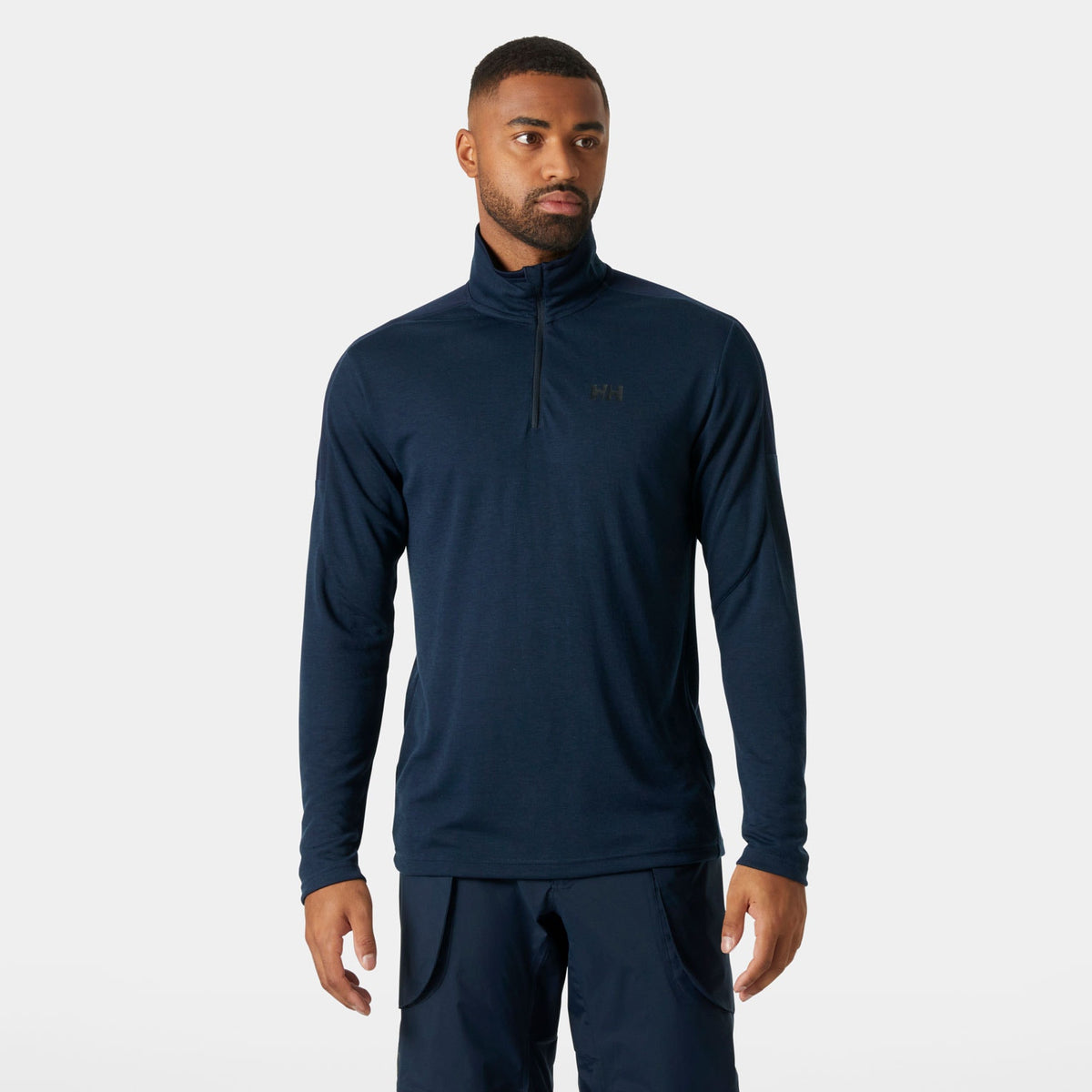 HP 1/2 ZIP PULLOVER 20, NAVY, XXL