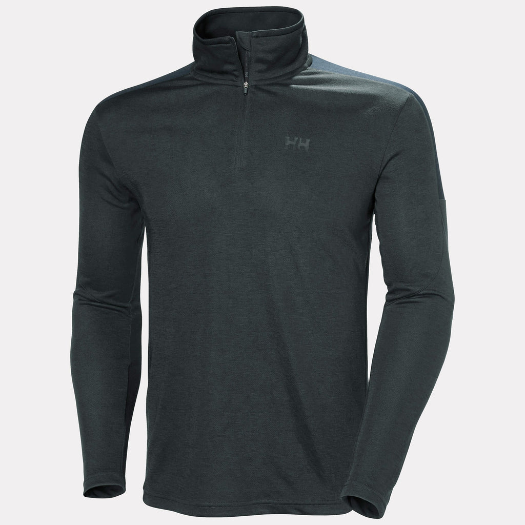 HP 1/2 ZIP PULLOVER 20, EBONY, L