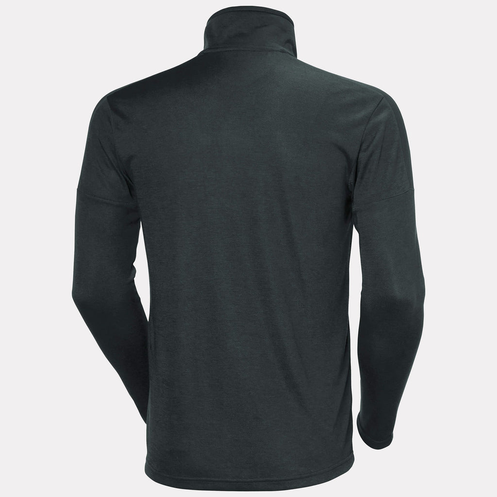 HP 1/2 ZIP PULLOVER 20, EBONY, L