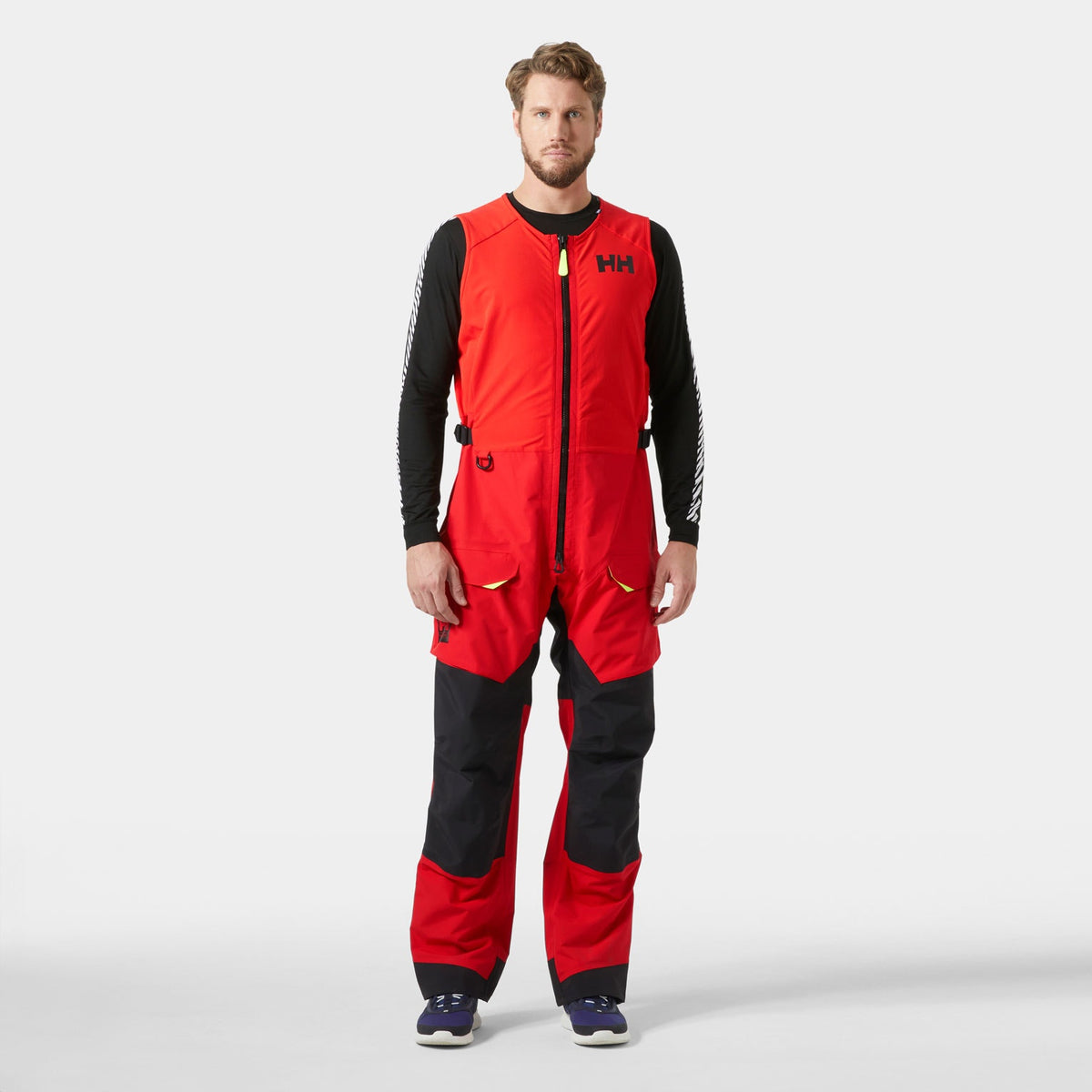 GIR RACE SALOPETTE 20, ALERT RED, XXL