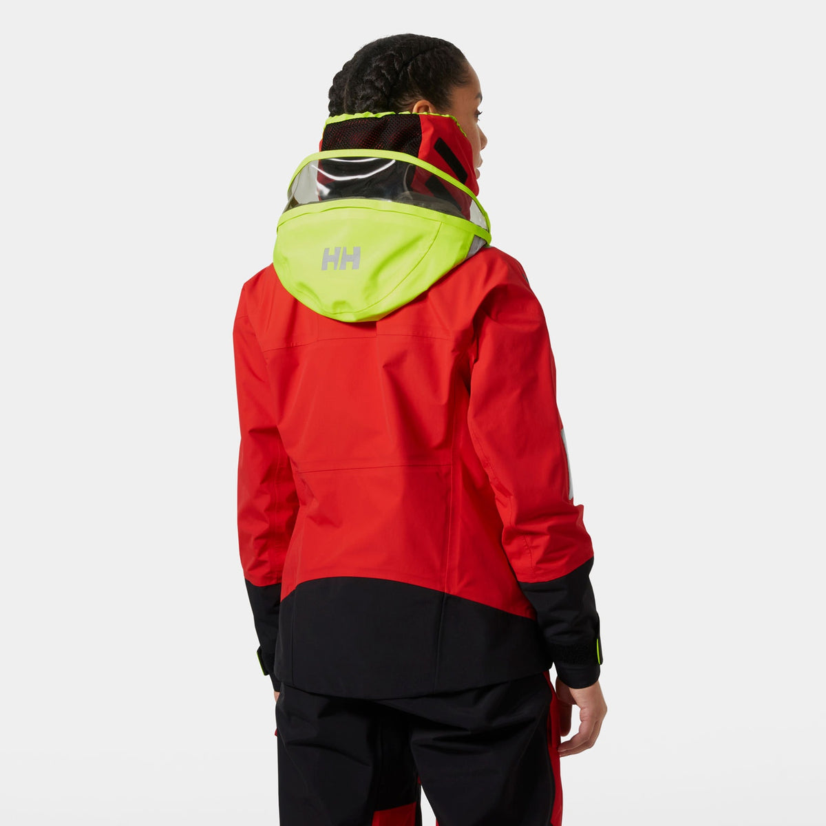 W GIR RACE JACKET 20, ALERT RED, L